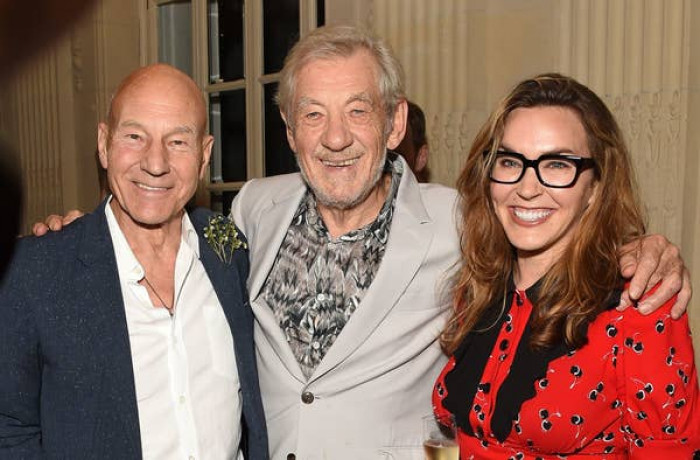 Not only that, but in 2019 when Patrick married Sunny Ozell, Sir Ian officiated for them!