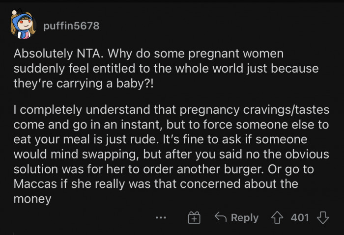 OP's cousin is simply too entitled.