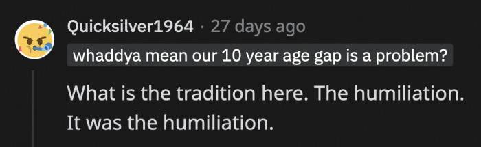Who doesn't know about the popular Christmas tradition of humiliation?