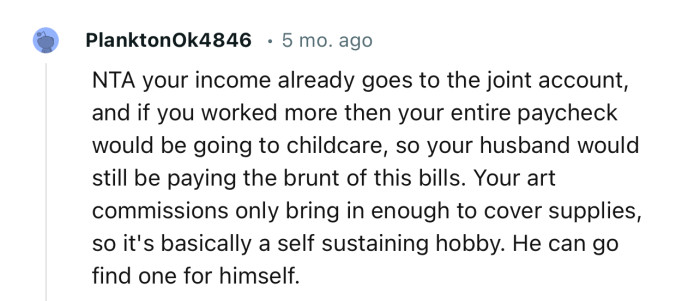 This is an interesting perspective on the matter