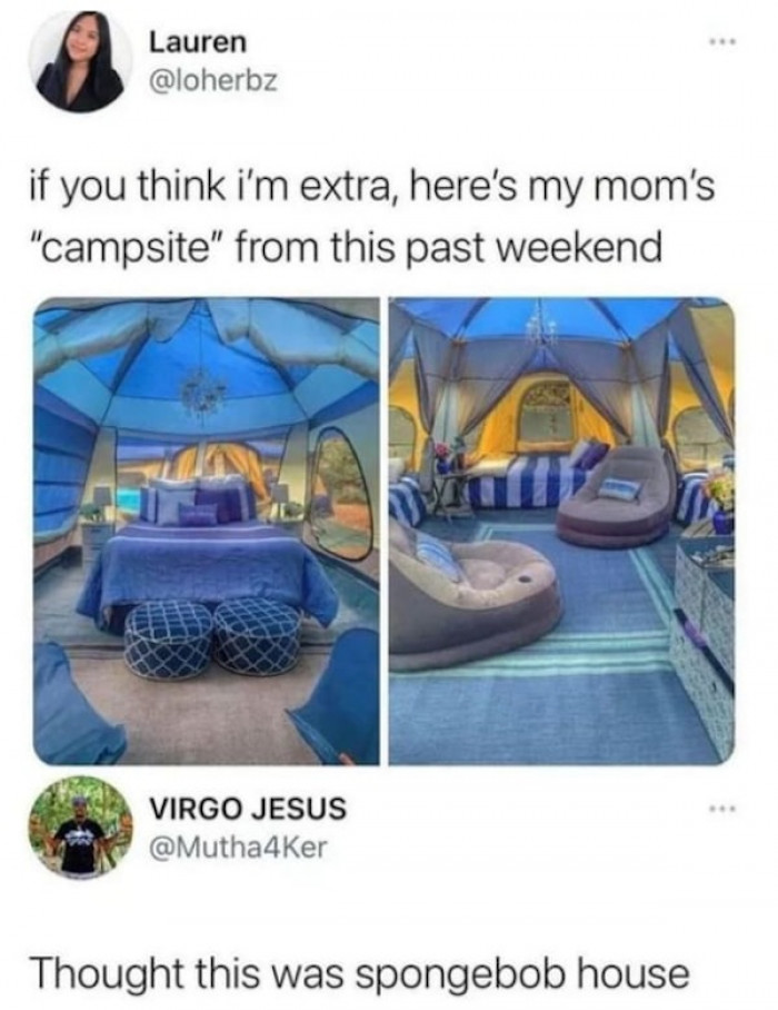 8. This is a Bikini Bottom Glamping Experience