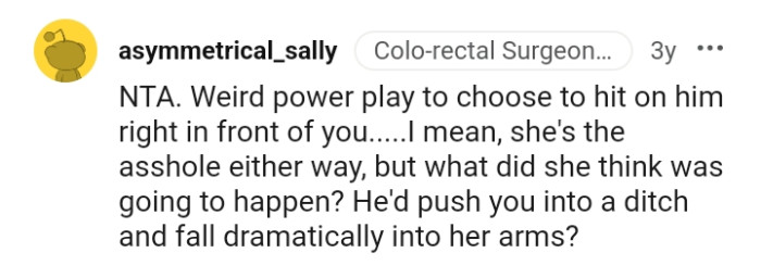 What did she think was going to happen?