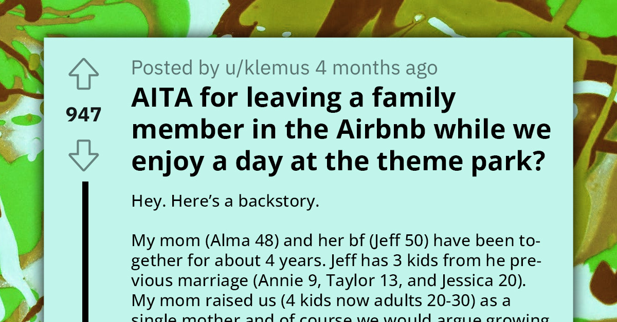 Family Leaves Spoiled Stepsister at Airbnb Because She Was Running Late, but She Doesn't Learn Her Lesson and Becomes Even Worse