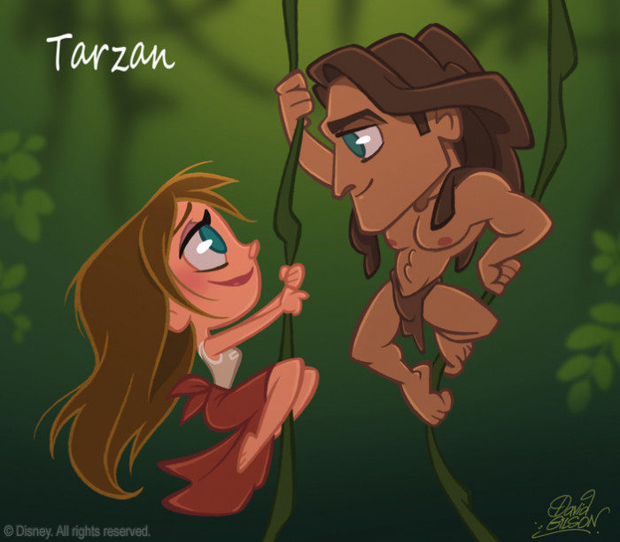 45. The Chibi Style Version of Tarzan