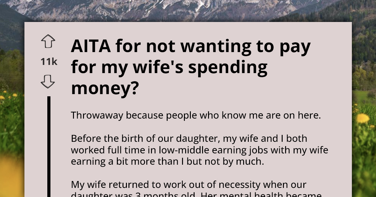 Husband Questions Financial Fairness After Wife Stops Working Following Large Inheritance