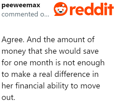 The OP is only asking for a month.