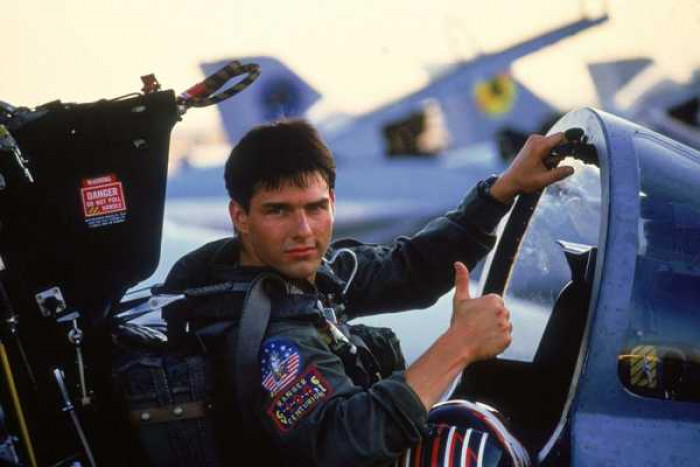 10. The movie 'Top Gun' with the song 'Take My Breath Away'