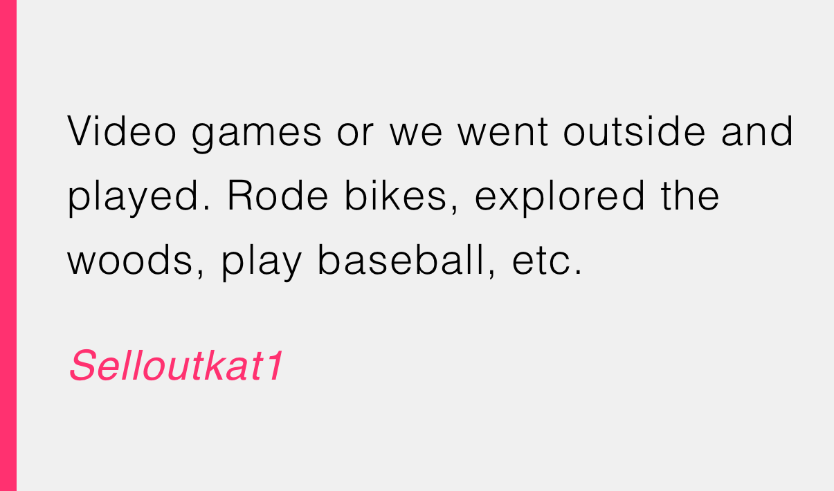 It was all sunshine and scraped knees for this exuberant bunch. You can’t go wrong with outdoor fun.