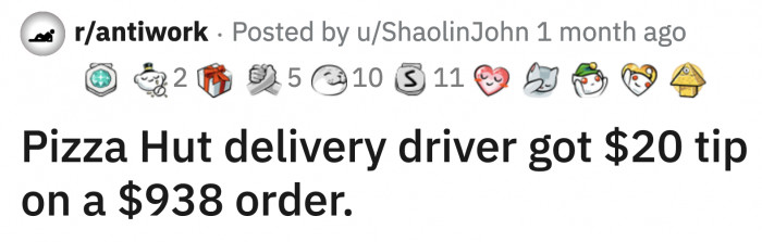 When the contact person arrived, the delivery person had to help him get all of the orders up to the floor where they were because he didn't bring a cart