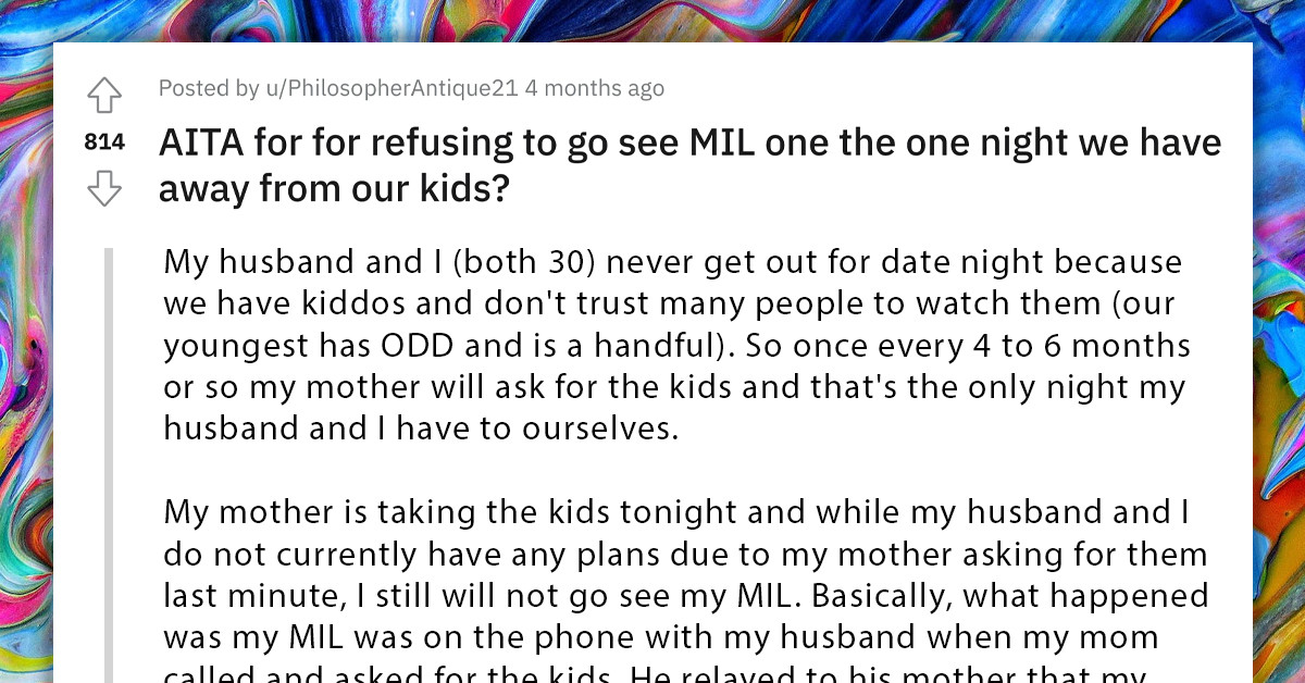 Woman Refuses To Take Her Dog For A Playdate To MIL's Place, Would Rather Spend Alone Time With Husband