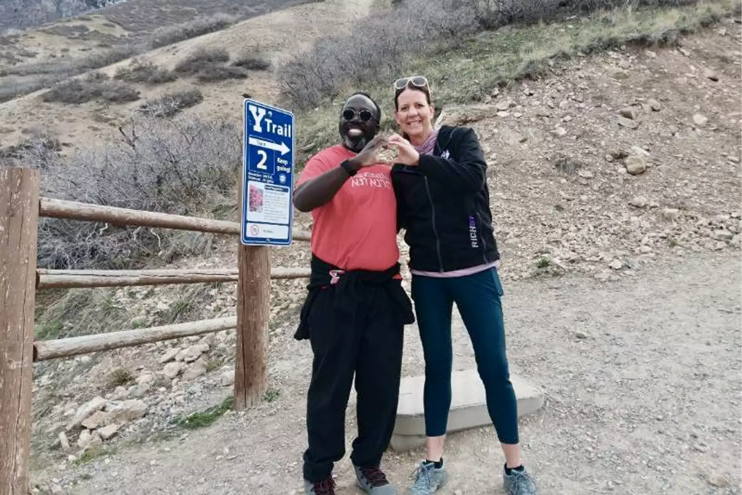 Miracles can happen anywhere, even on a mountain trail