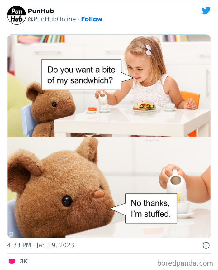 30. I'm really stuffed