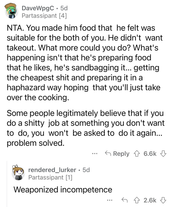 Here's how the Reddit community reacted to u/smokeywokeypokey's post: