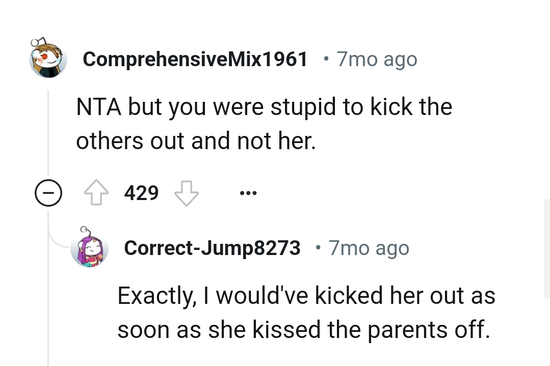 We've gathered some of the most upvoted comments from other Redditors for you to check out below