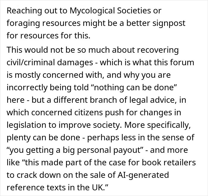 It might be better if he looks for answers from a local mycological group.