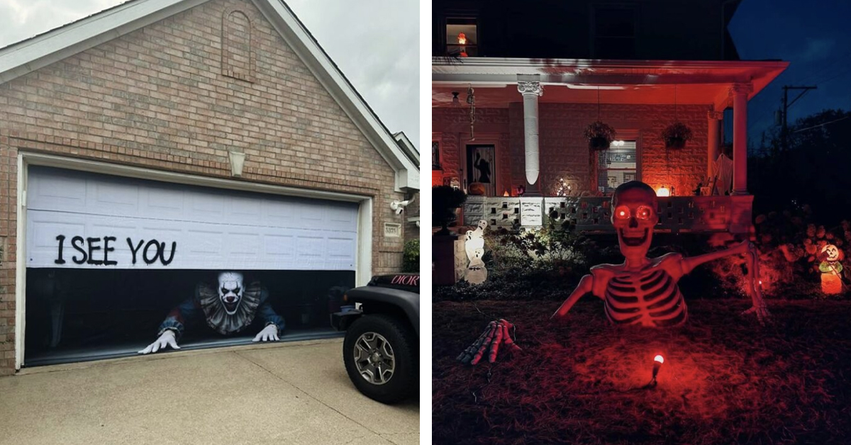 50 Outdoor Halloween Setups People Were So Proud Of, They Had To Show The Internet