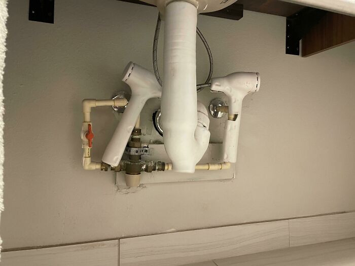 14. Is It Petty To Judge Ugly Plumbing If They Reversed The Feeds?