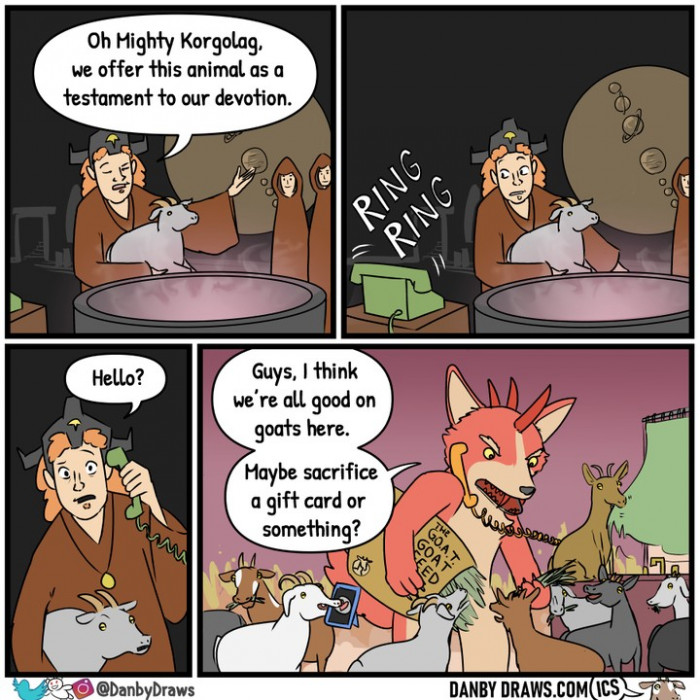 5. Just in case you're wondering where all the goats ended up.