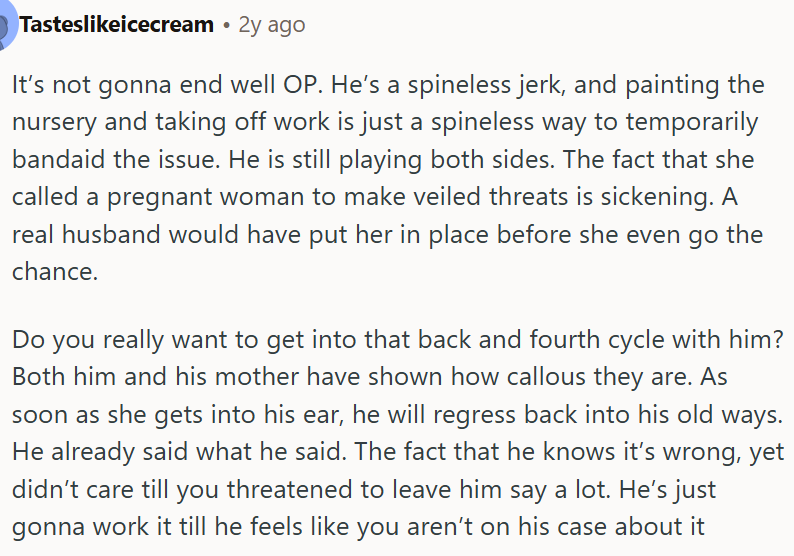 Both he and his mother have shown how callous they are.