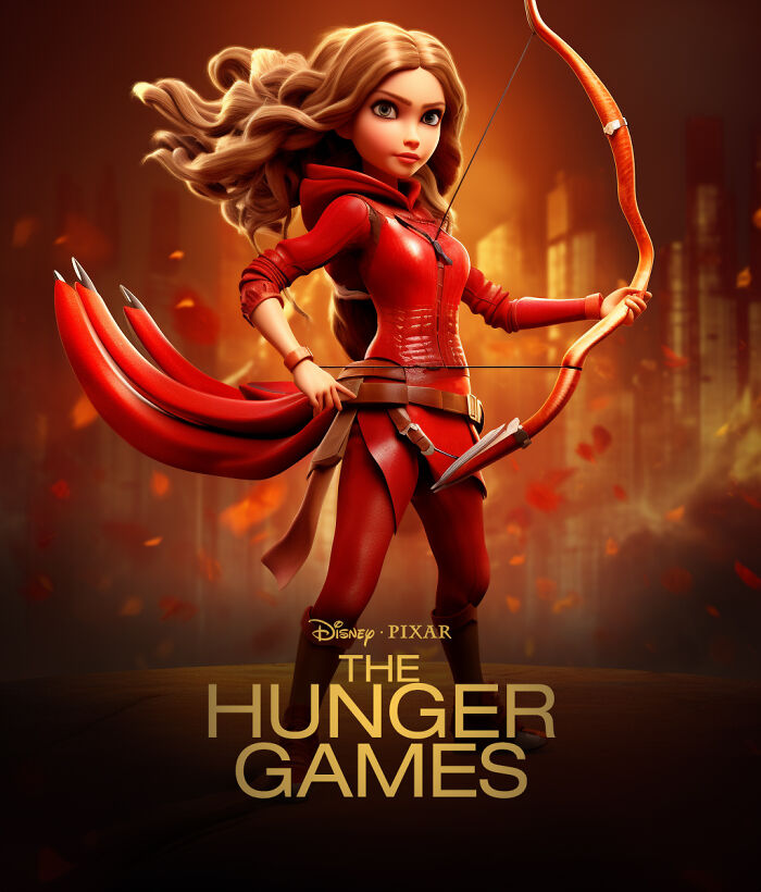 12. Katniss Leads the Charge in The Hunger Games: A Thrilling Adventure of Action and Courage!