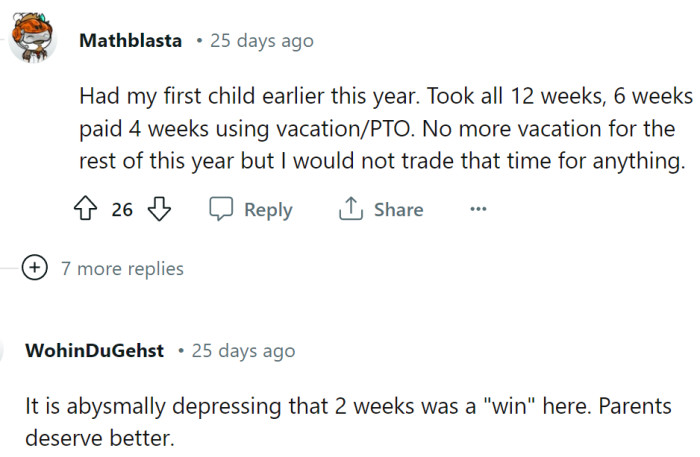 Parents deserve better - that is true