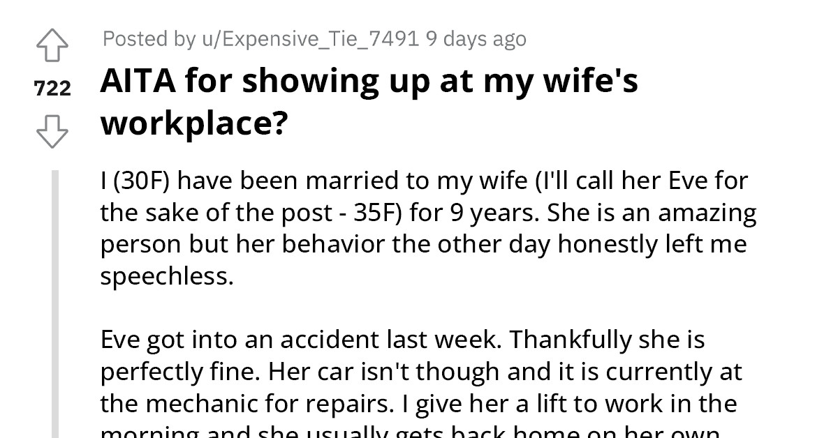 Woman Visits Wife's Workplace And Finds Out She Is Hiding Their 9-Year-Long Marriage From Coworkers