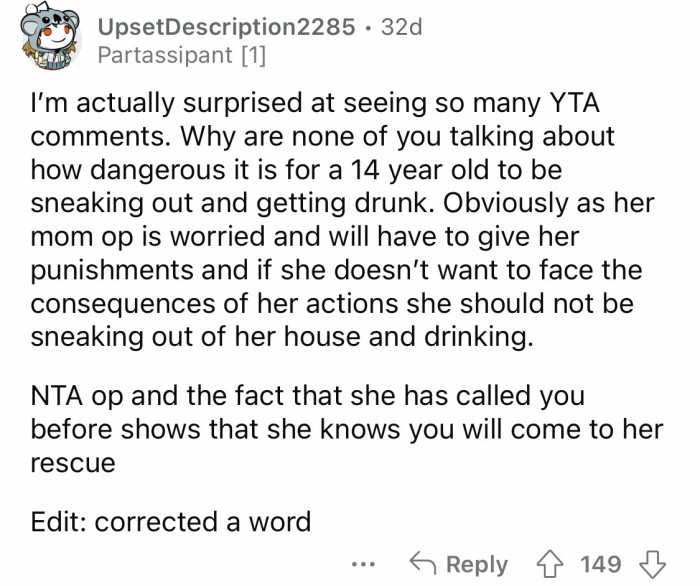 OP was obviously worried.