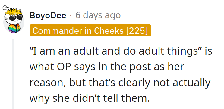 In the post, OP cites 