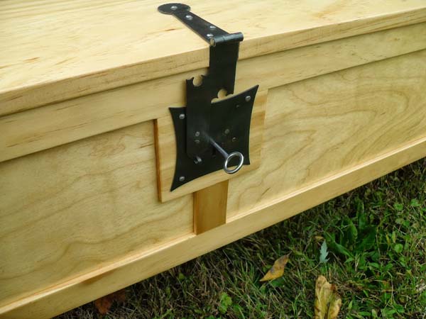 Finely crafted chest.