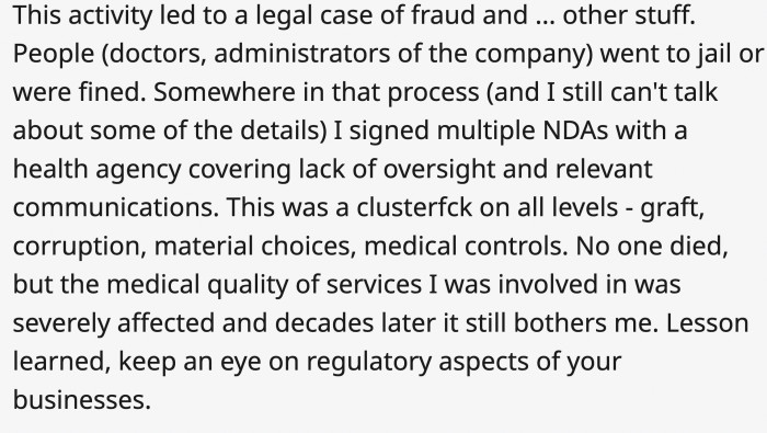 how much stuff was really going on?