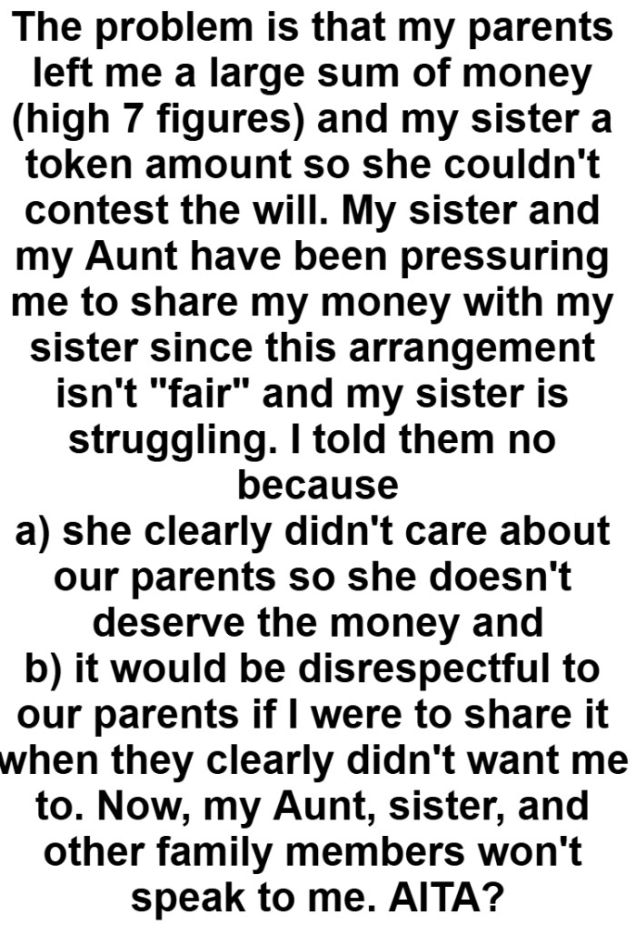 It would be disrespectful to their parents if she were to share it when they didn't want her to