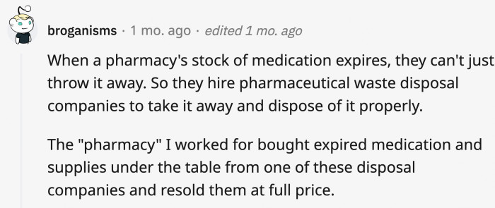 6. It’s always a wonder what goes on with companies like these but...