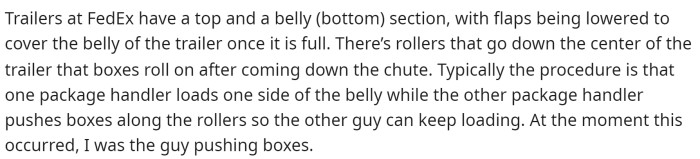 He goes into detail about what he does exactly and how he is able to take breaks in between.