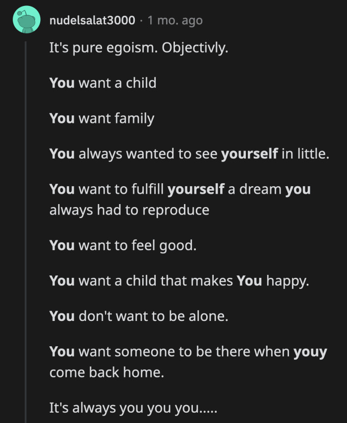 36. True, yet controversial opinion