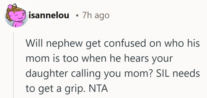 The comparison lands simply. Kids hear shared titles every day and somehow still know exactly who belongs to them.