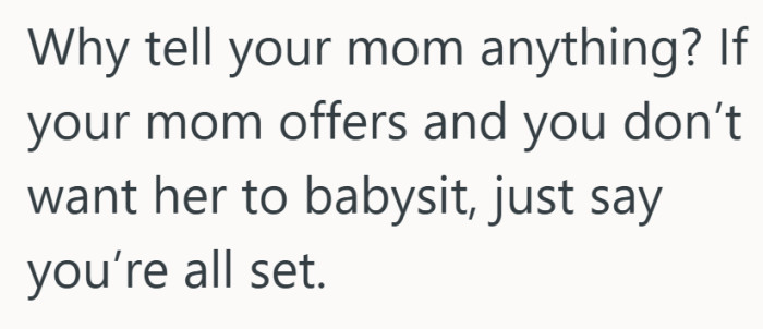 Not every boundary needs a detailed explanation.