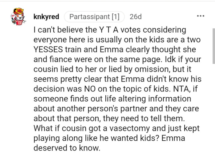 Emma Actually Deserved to Know the Truth