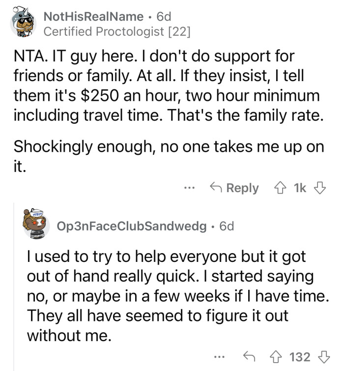 If you can't afford it, you can go elsewhere.