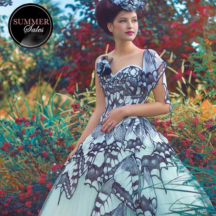 22. Wow! Wow!! Wow!!! I definitely want a closet full of all these butterfly-themed dresses