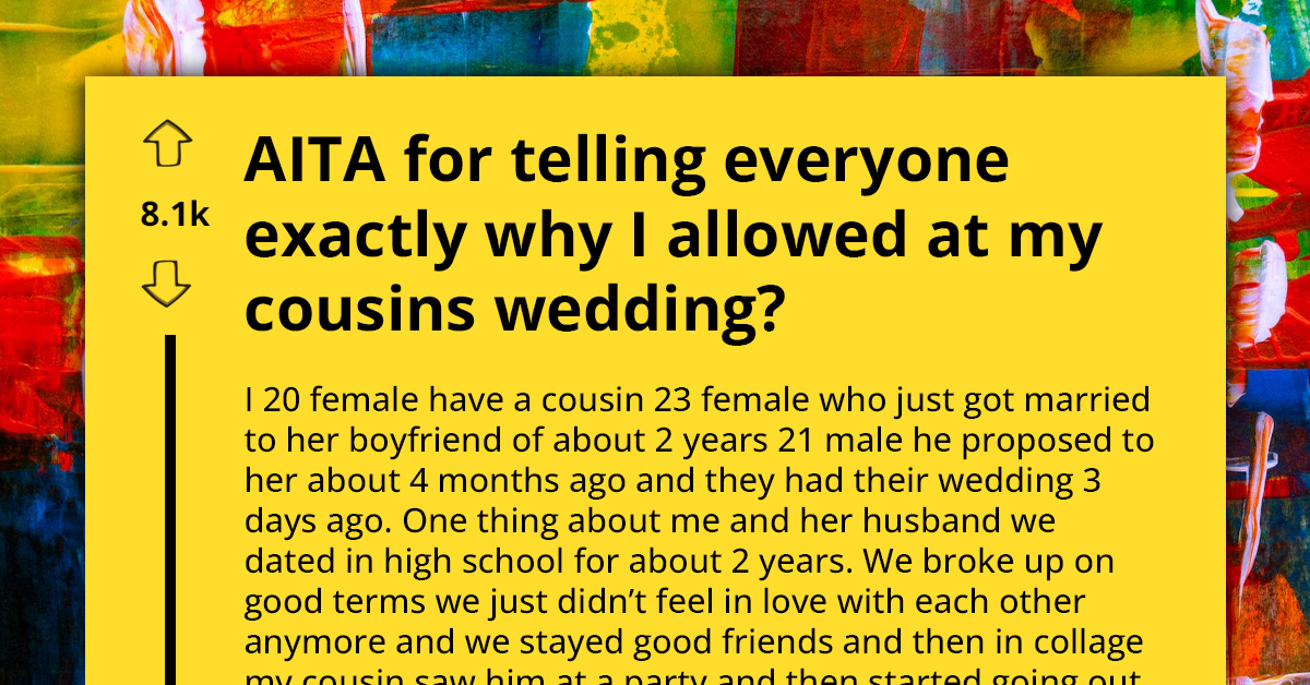 Cousin Reveals The Shocking Reason A Soon-To-Be Bride Didn't Want Her At Her Wedding, Guests Start Dropping Out