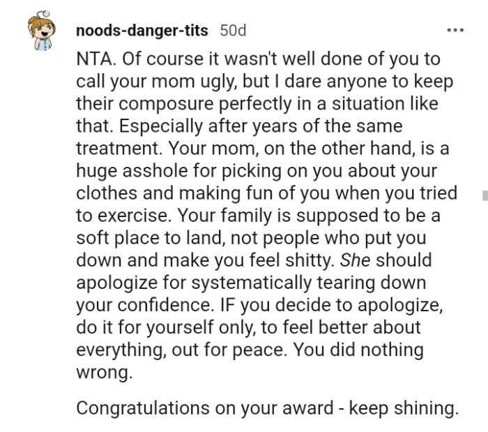 The family is supposed to be a soft place to land