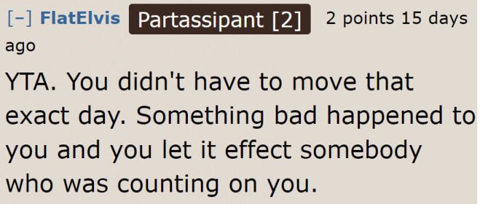 The OP mishandled the situation, causing unnecessary stress to the coworker.