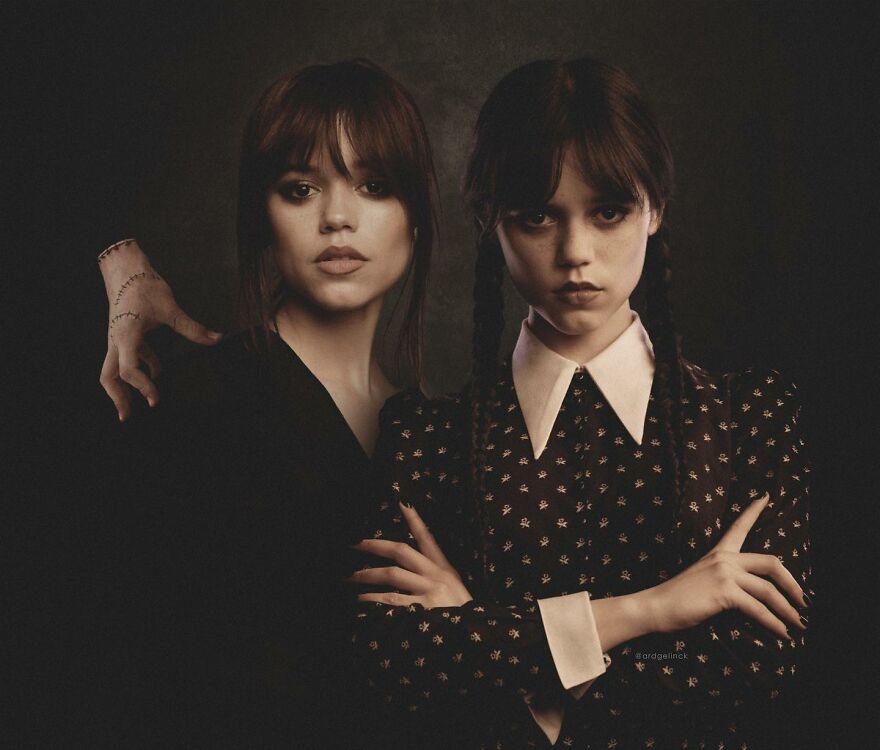 19. Jenna Ortega And Wednesday