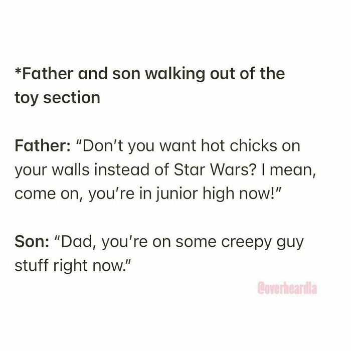 12. Creepy guy stuff