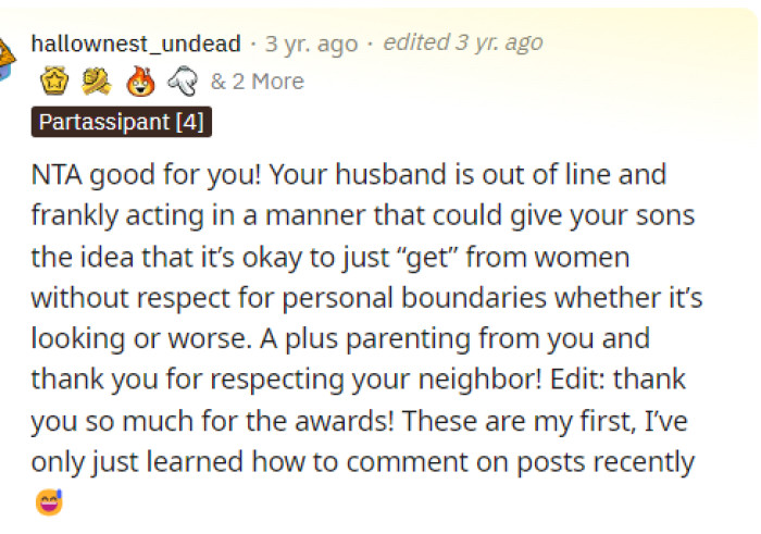 People quickly came to the comments on this one, as there are over 2,500 comments on her post.