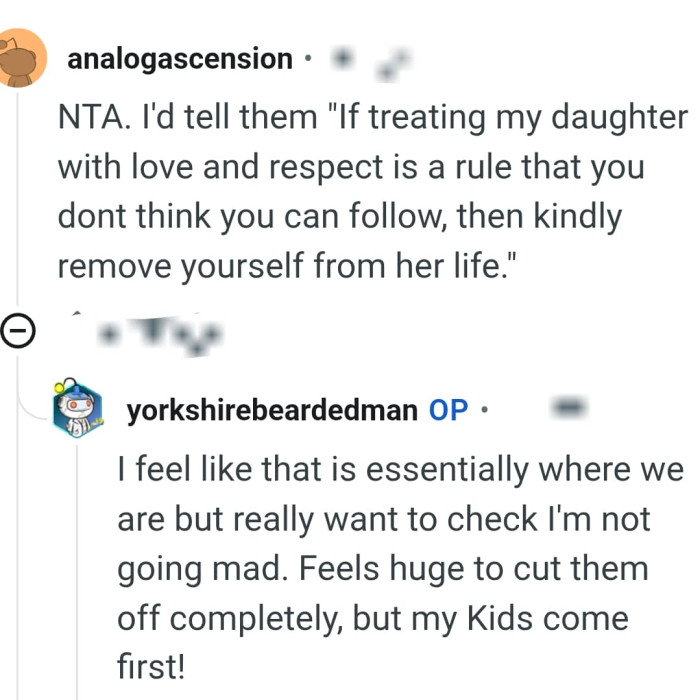 The OP just wants to check if he's going mad