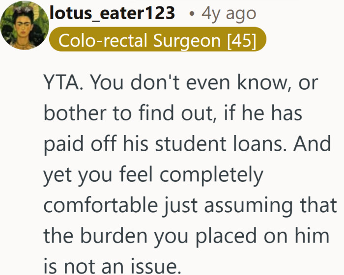 Success does not automatically cancel out the weight someone carried to get there.