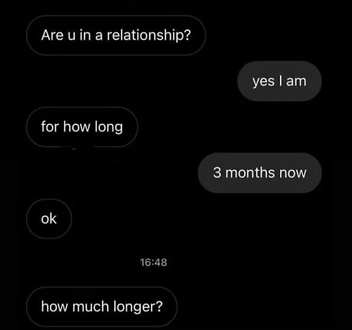 30. Mom said it's my turn on the relationship.