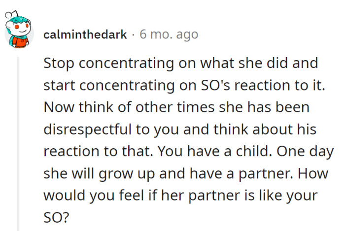 Ditch the MIL drama, focus on SO's lackluster reactions.