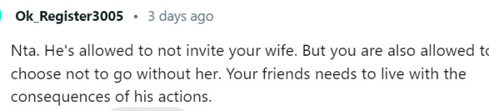 All actions come with consequences.